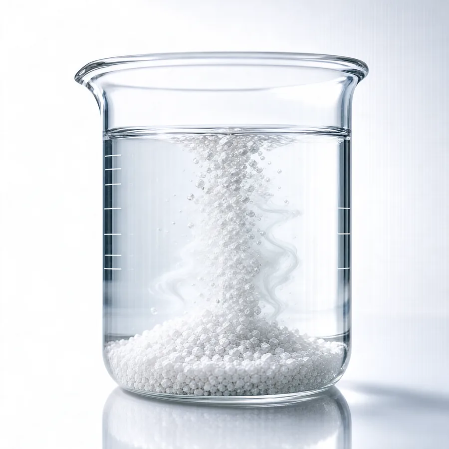 Fully water-soluble fertilizer granules