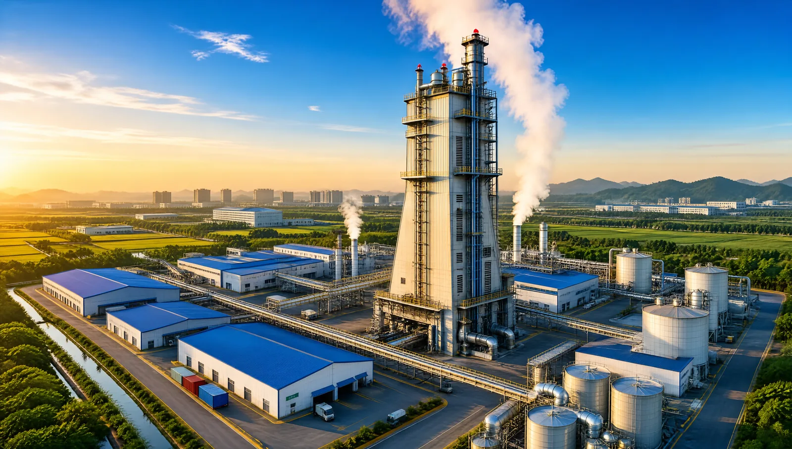Jiameihao factory high-tower granulation tower
